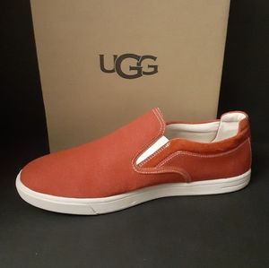 NWT - UGG MATEO CANVAS, SAMBA RED